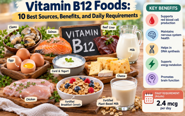 Discover 10 best vitamin B12 foods