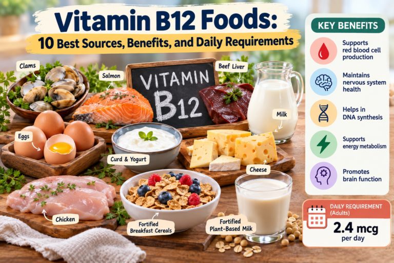 Discover 10 best vitamin B12 foods